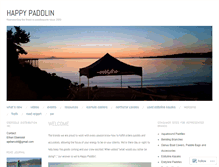 Tablet Screenshot of happypaddlin.com